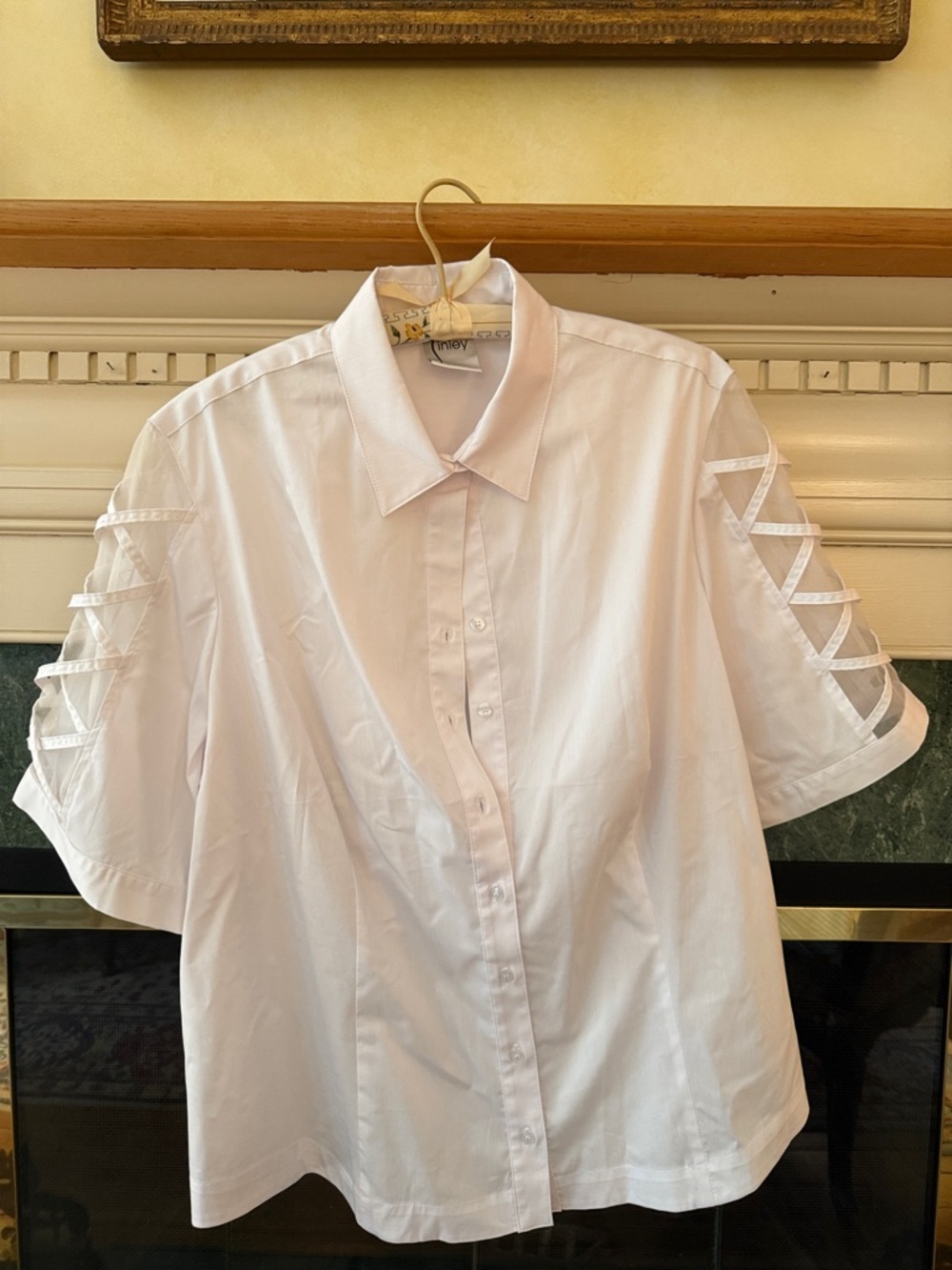 Classic Button-Down Shirt in Light Pink